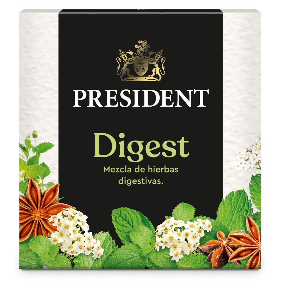 Té PRESIDENT Digest 10 sobres