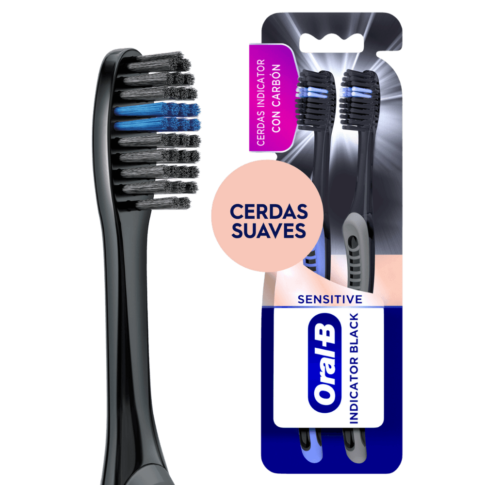 Cepillo ORAL-B Indicator Sensitive Negro x 2U