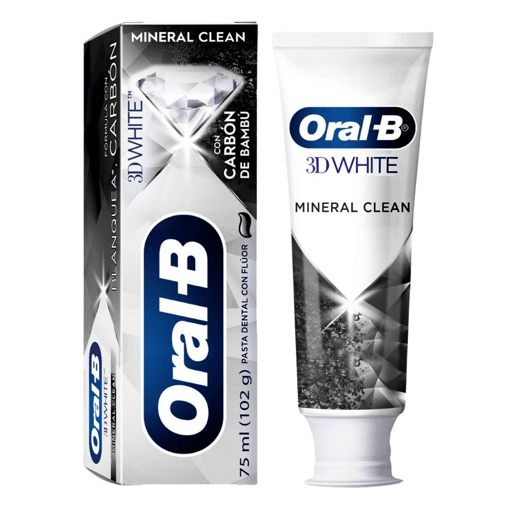 Crema Dental ORAL-B 3-D White Miner Clean