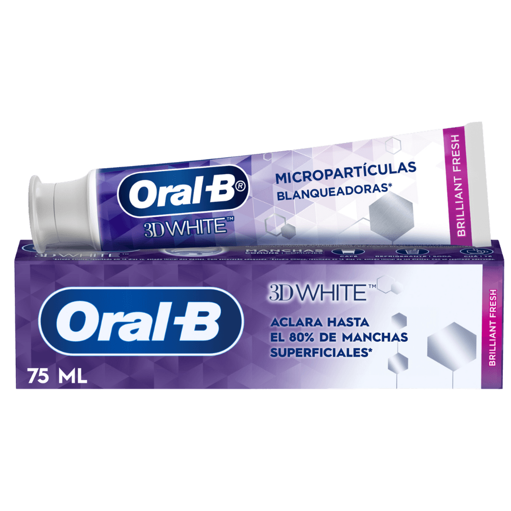 Crema Dental ORAL - B 3D White Brilliant Fresh 100gr