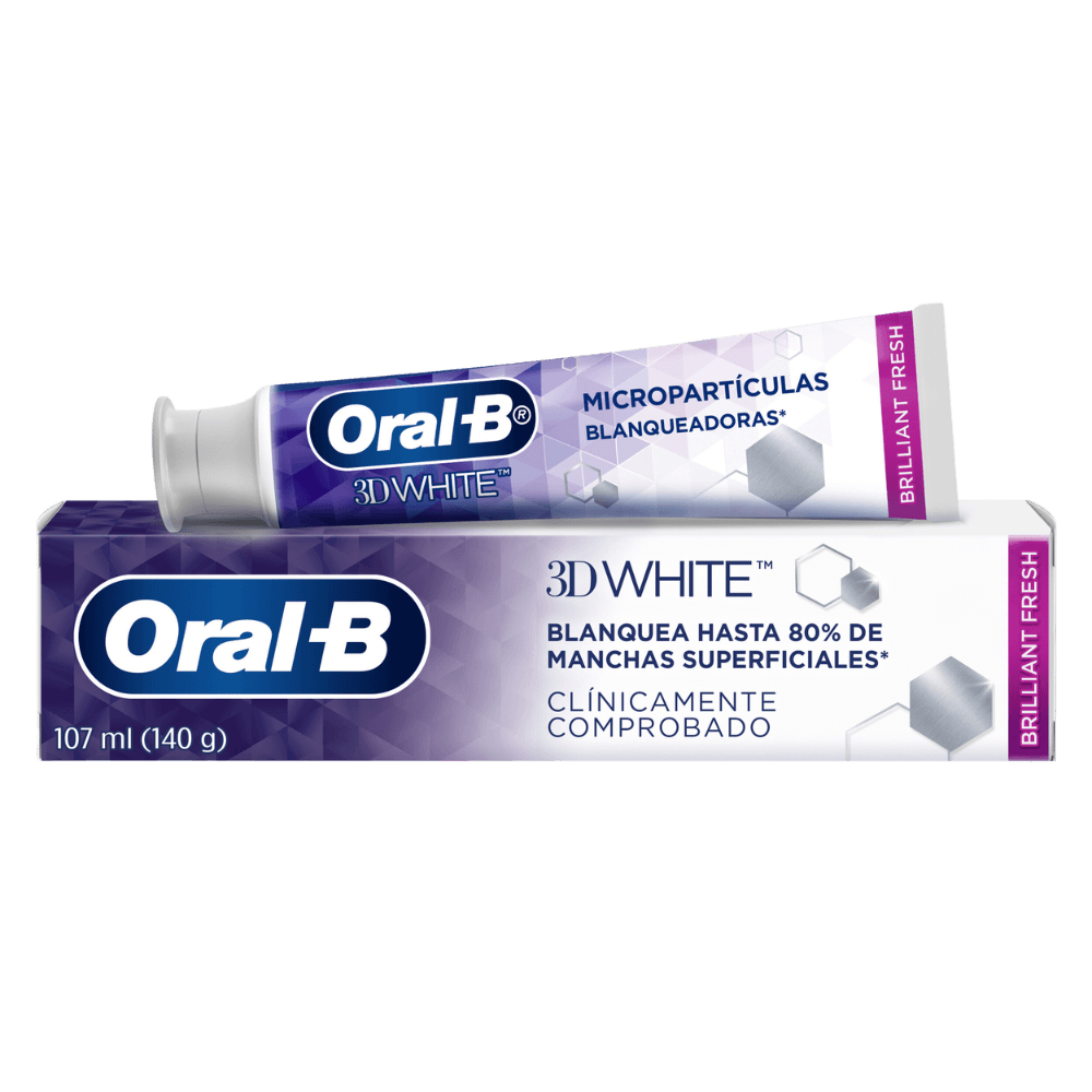 Crema Dental Oral-B 3D White Brilliant Fresh 140 g