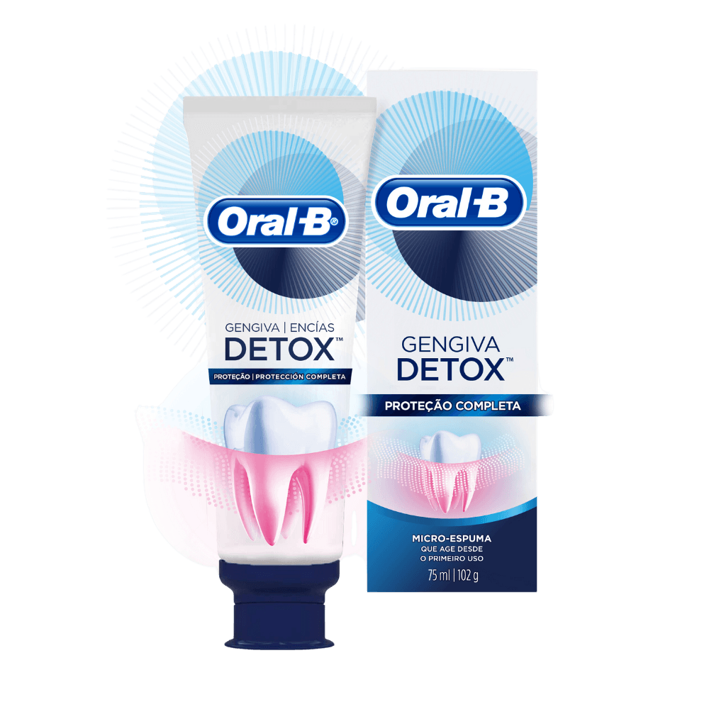 Crema Dental ORAL-B Encías Detox 102g