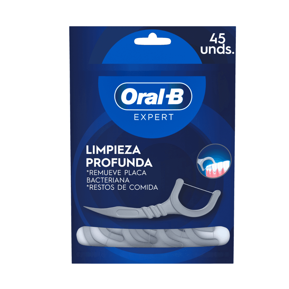 Interdentales ORAL-B Floss Picks x 45 Unidades