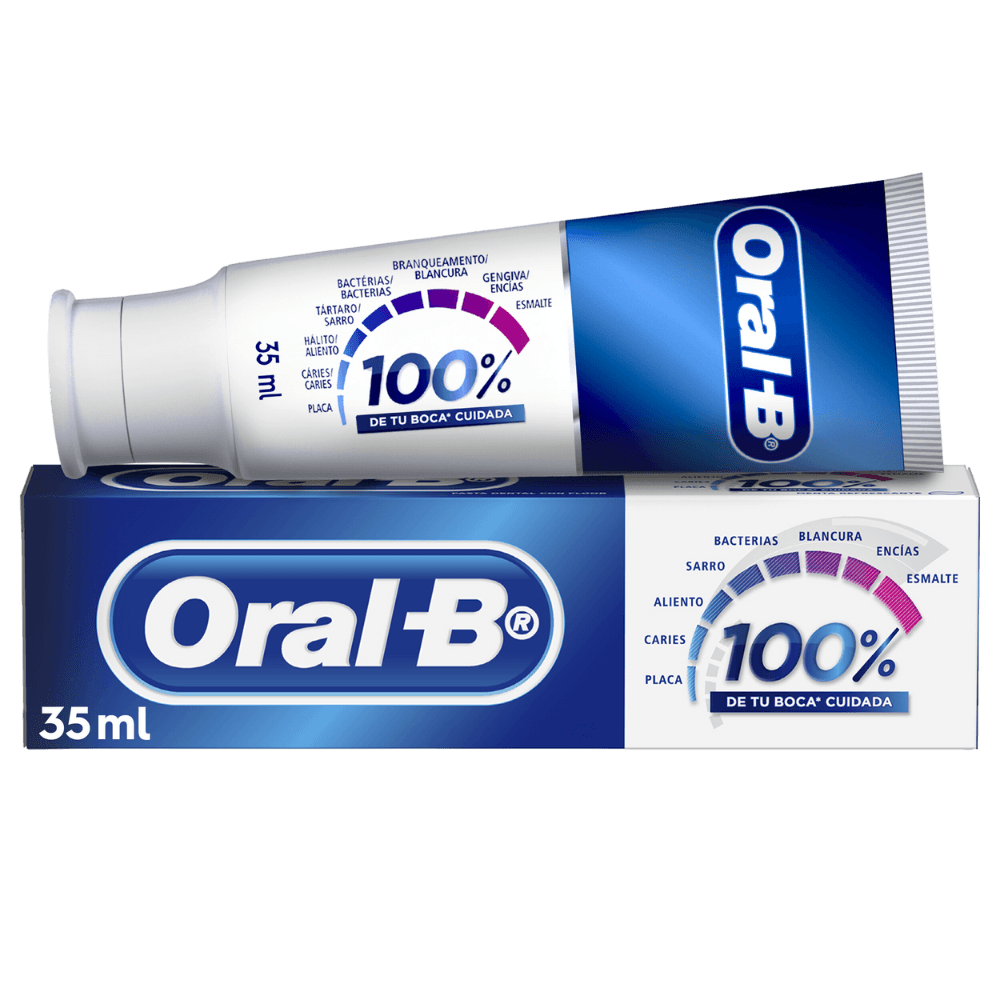 Crema Dental ORAL-B 100% 50 gr