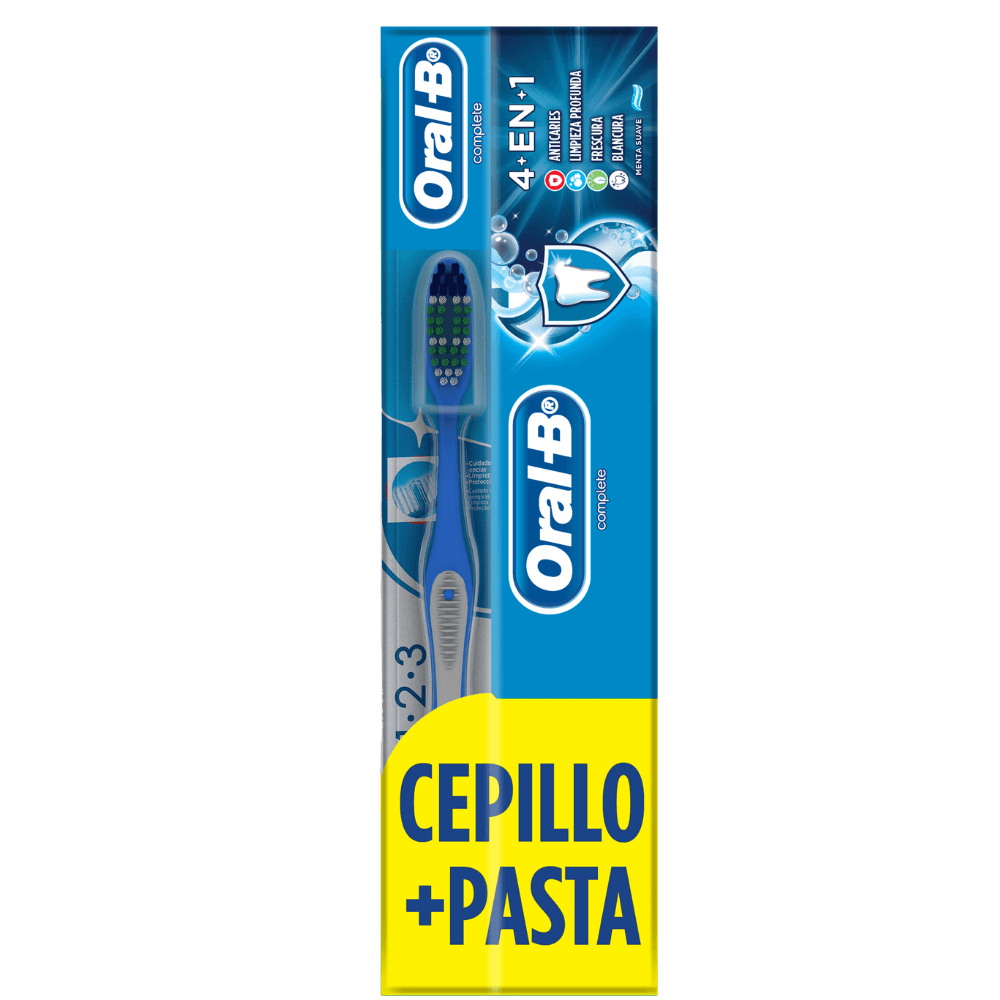 Pack Complete ORAL-B 4 En 1 + Cepillo ORAL-B 123