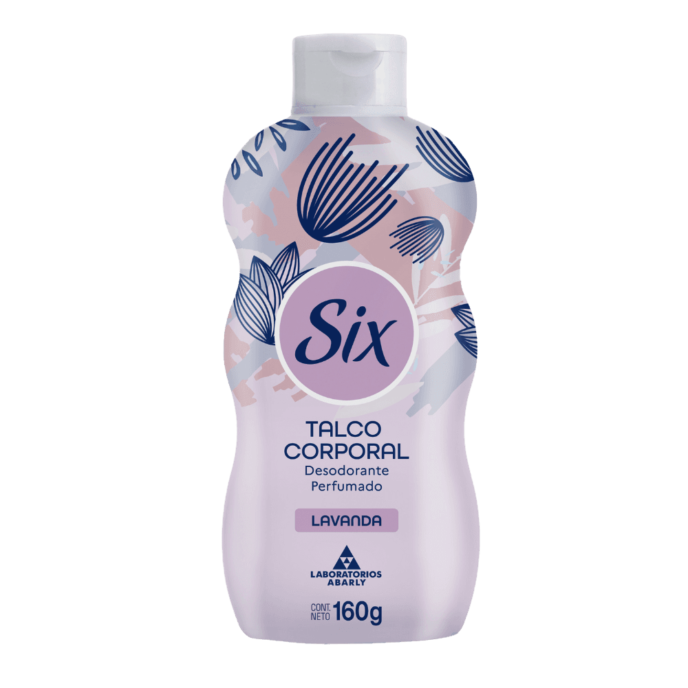 Talco Corporal Six Lavanda