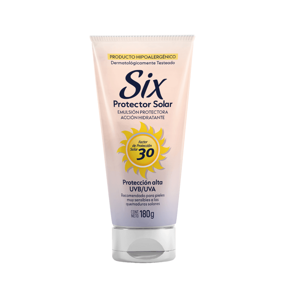 Protector Solar Six FPS 30 pomo 180g