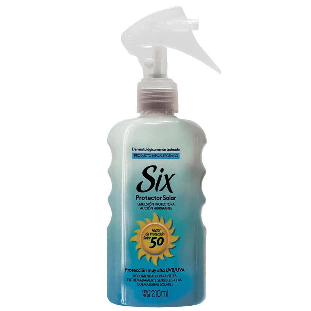 Splash Protector Solar Six FPS 50 210ml