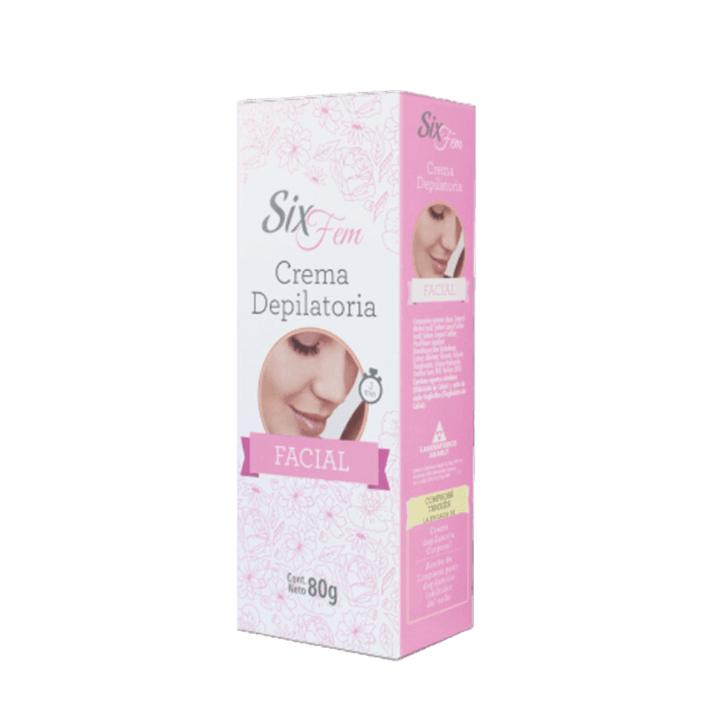 Six Fem Crema Depilatoria Facial