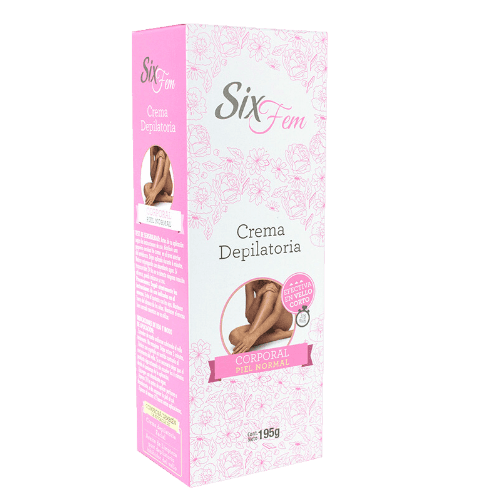 Six Fem Crema Depilatoria Corporal